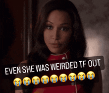 Santana Lopez Weirded Out GIF - Santana Lopez Weirded Out Confused GIFs