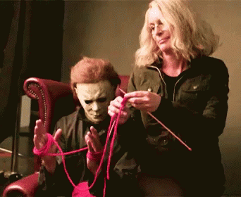 Passing Time GIF - Michael Myers Jamie Lee Curtis Waiting - Discover &  Share GIFs