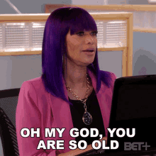 Oh My God You Are So Old Denise GIF - Oh My God You Are So Old Denise The Ms Pat Show GIFs