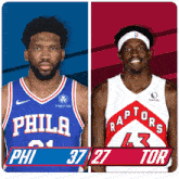 Philadelphia 76ers (37) Vs. Toronto Raptors (27) First-second Period Break GIF - Nba Basketball Nba 2021 GIFs