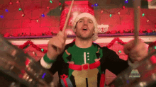 Ugly Sweater GIF - Christmas Sweater Ugly Sweater Drums GIFs