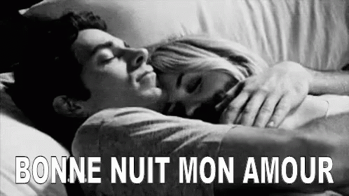 Bonne Nuit Mon Amour GIF - Bonne Nuit Mon Amour Kiss Sweet