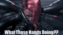 Metal Gear Rising Hands GIF - Metal Gear Rising Hands Mistral GIFs