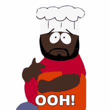 ooh chef south park interesting wow