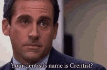 the office seriously dentist