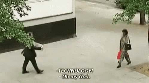 Funny Scary GIF - Funny Scary Technology - Discover & Share GIFs
