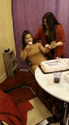 Smash Cake GIF