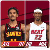Atlanta Hawks (111) Vs. Miami Heat (110) Post Game GIF