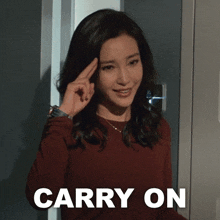 Carry On Suyin GIF - Carry On Suyin Bingbing Li GIFs