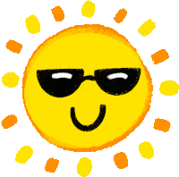 Cool Sun Sticker - Cool Sun Cool Sunglasses Stickers