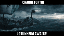 Jotunheim Viking Charge Forth GIF - Jotunheim Viking Charge Forth Vikings GIFs