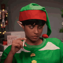 Judging Look Gingerbread GIF - Judging Look Gingerbread Lilly Singh GIFs
