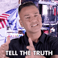 Tell The Truth The Situation GIF - Tell The Truth The Situation Mike Sorrentino GIFs