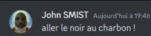 a picture of a man with the name john smist on the bottom