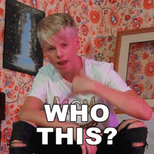 Whos This Carson Lueders GIF - Whos This Carson Lueders Back To You GIFs