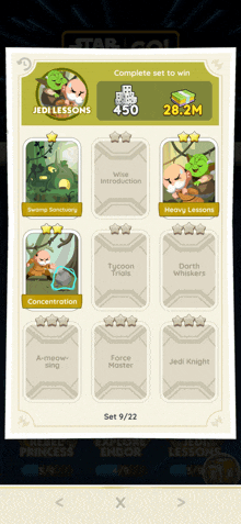 a screenshot of a video game called star gol