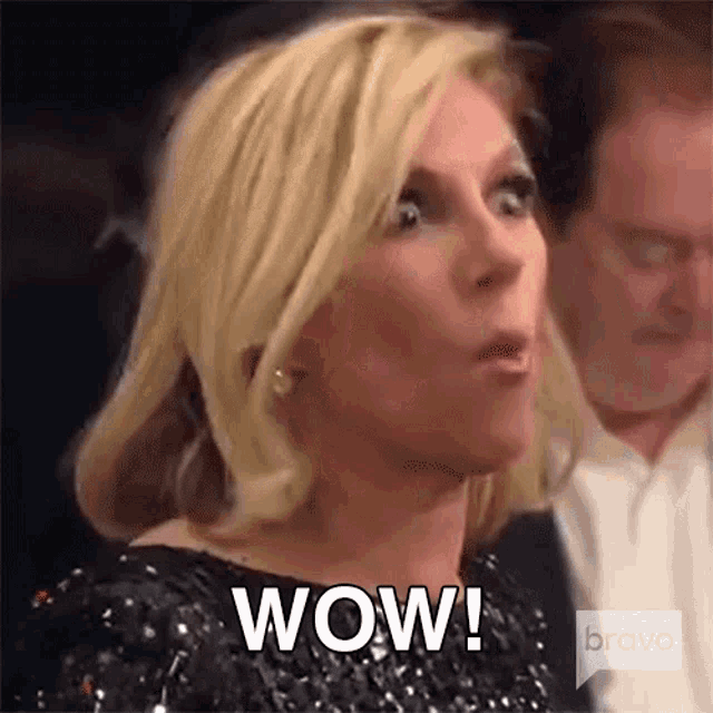 Wow Thats Wow GIF - Wow Thats Wow Real Housewives Of New York GIFs