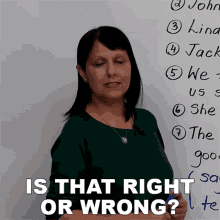 Is That Right Or Wrong Rebecca GIF