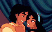 Snug GIF - Aladdin Jasmine Love GIFs