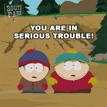 You Are In Serious Trouble Eric Cartman GIF