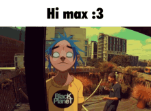 Hi Max Gorillaz GIF - Hi Max Gorillaz 2d Gorillaz GIFs