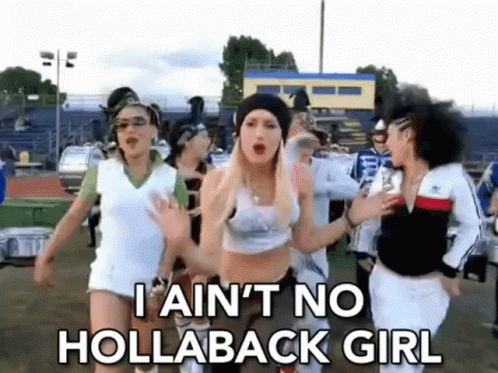 Aint No Hollaback Girl Gwen Stefani GIF - Aint No Hollaback Girl Hollaback Girl Gwen Stefani GIFs