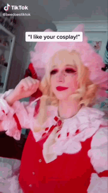 Flandre Scarlet Cosplay GIF - Flandre Scarlet Cosplay Touhou GIFs