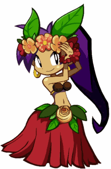 hula flower