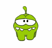 sad dissapointed upset om nom cut the rope