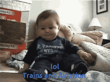 Trains And Aviation GIF