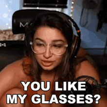 You Like My Glasses Melissa GIF - You Like My Glasses Melissa Nufo GIFs