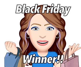 Black Friday Sticker - Black Friday Shopping Stickers