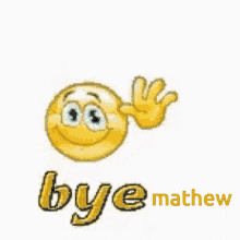 Mathew Goodbye Mathew GIF - Mathew Goodbye Mathew Bye Mathew GIFs