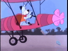 Hanna Barbera Huckleberry Hound GIF - Hanna Barbera Huckleberry Hound Flying GIFs