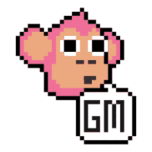 monkey gm pixel art
