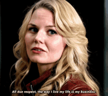 Once Upon A Time Emma Swan GIF - Once Upon A Time Emma Swan All Due Respect GIFs
