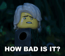 How Bad Is It? GIF - Ninjago How Bad Is It Ouch GIFs