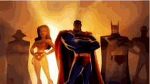 Wonder Woman Batman GIF - Wonder Woman Batman Dcau GIFs