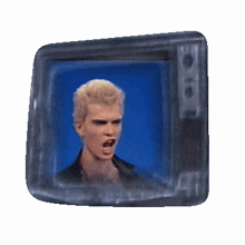singing on tv billy idol hot in the city song blue screen stuck in tv