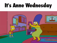 Anne Wednesday Marge GIF