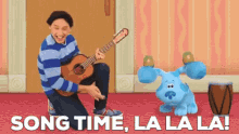 blues clues blues clues and you song time with blue