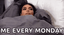 Kim Kardashian Lazy GIF - Kim Kardashian Lazy Monday GIFs