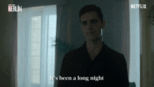 It'S Been A Long Night Berlin GIF - It'S Been A Long Night Berlin It'S Been A Lot GIFs