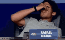 Facepalm Rafael Nadal GIF