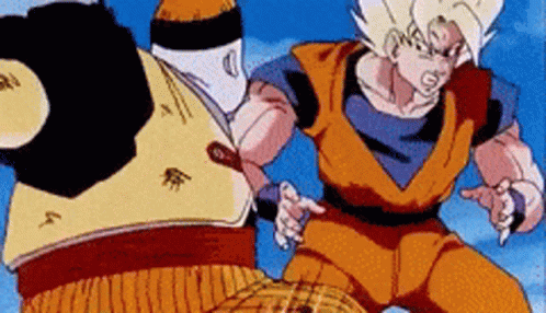 Son Goku Fight GIF - Son Goku Fight Android - Discover & Share GIFs