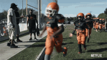 Running We Are The Brooklyn Saints GIF - Running We Are The Brooklyn Saints Going Back GIFs