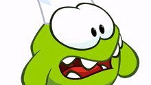 shocked om nom cut the rope surprised oh my god shocked om nom cut the rope surprised oh my god
