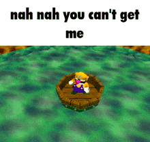 Wario You Can'T Get Me GIF