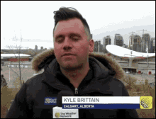 Kyle Brittain Reporter GIF - Kyle Brittain Reporter Attractive Men GIFs