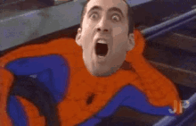 Nicolas Cage Spiderman GIF - Nicolas Cage Spiderman GIFs